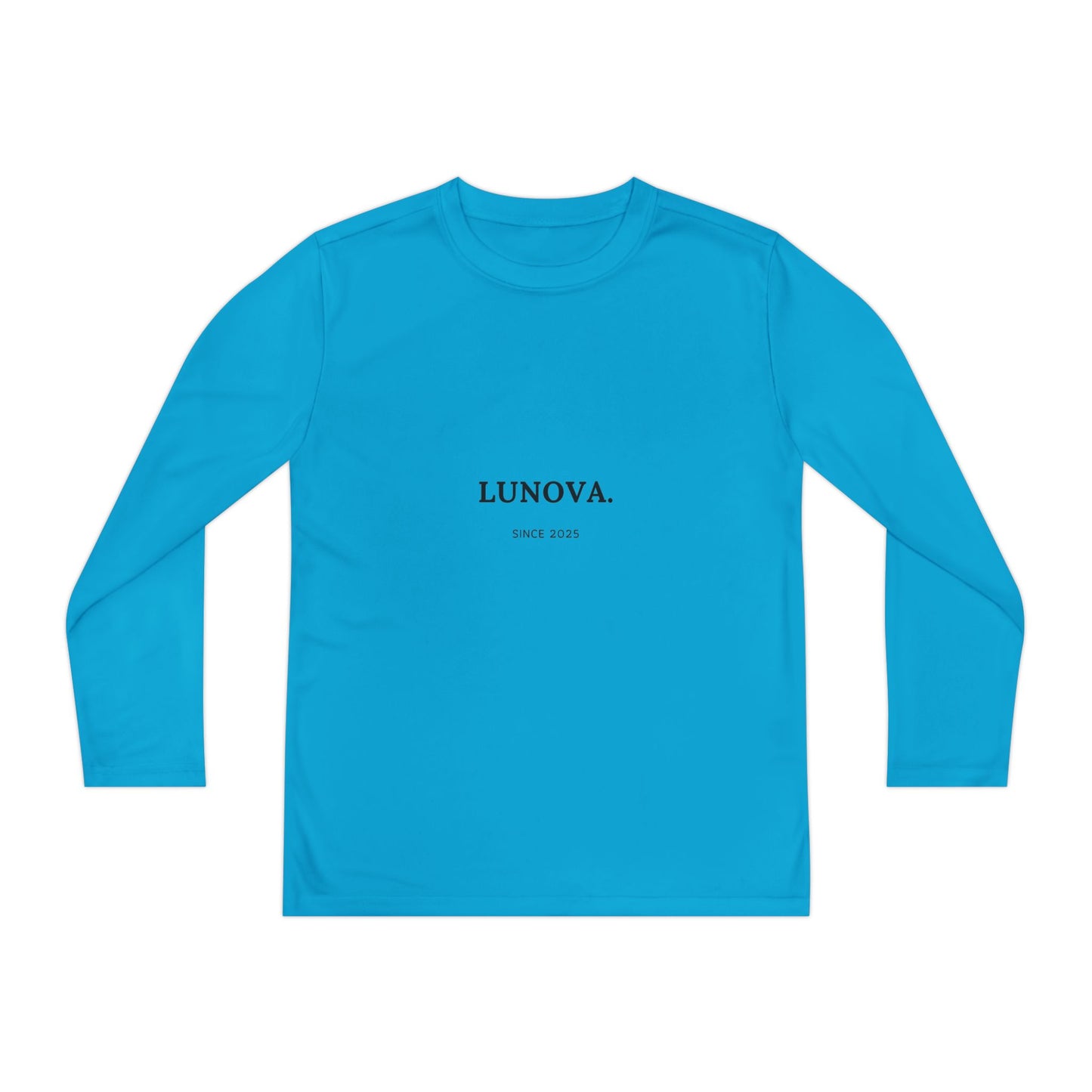 Youth Long Sleeve Tee - LUNOVA Design for Active Kids, Perfect for Sports & Casual Wear