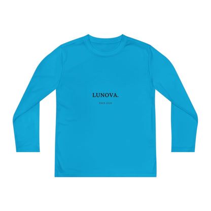 Youth Long Sleeve Tee - LUNOVA Design for Active Kids, Perfect for Sports & Casual Wear