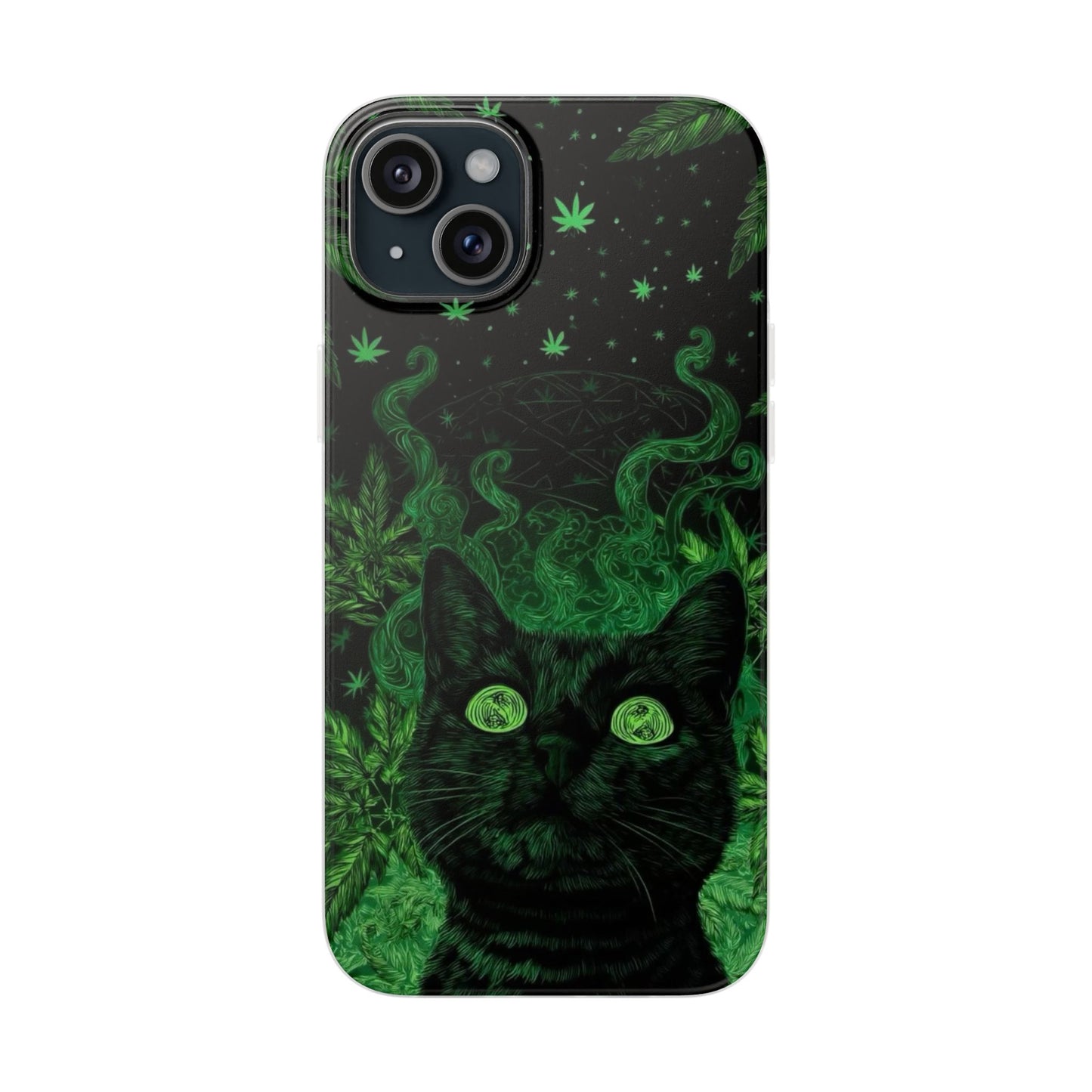 Trippy Cat Vibes Phone Case
