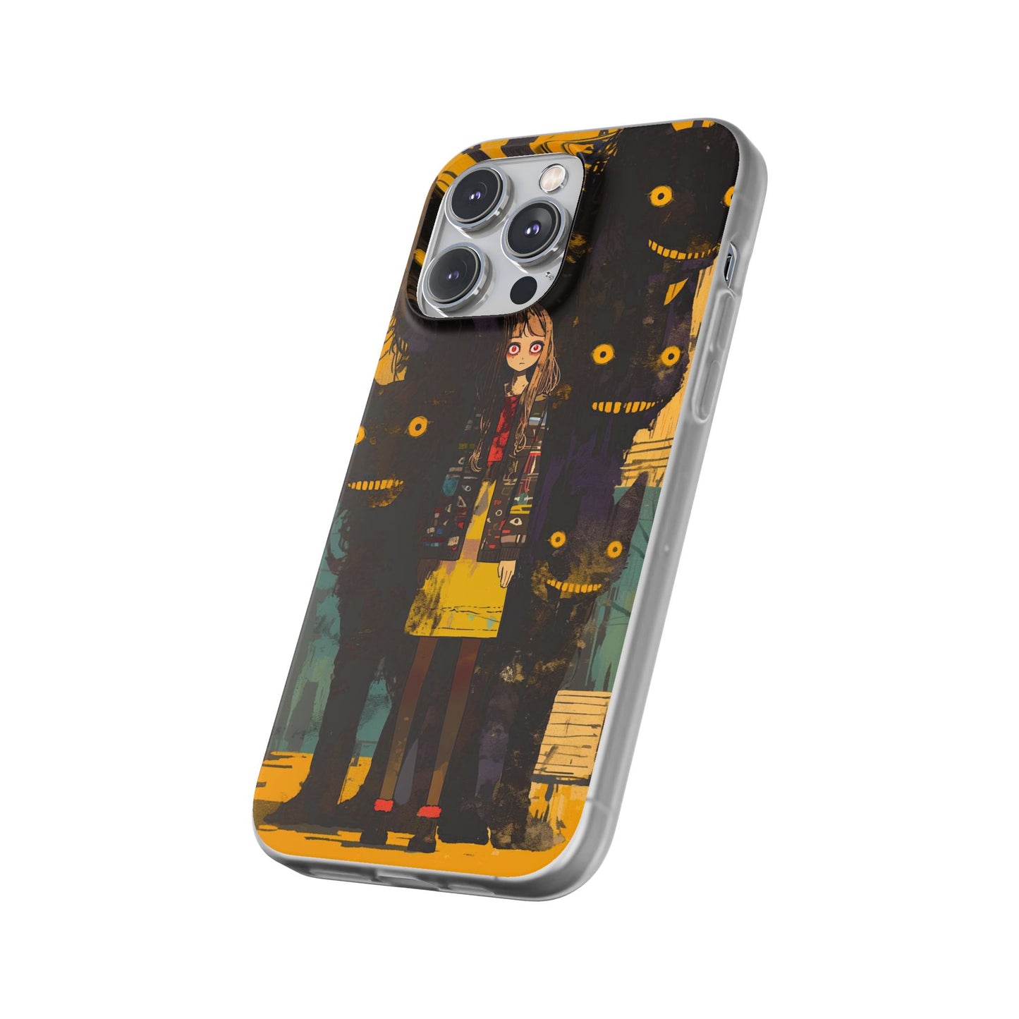 Silent Fear Phone Case