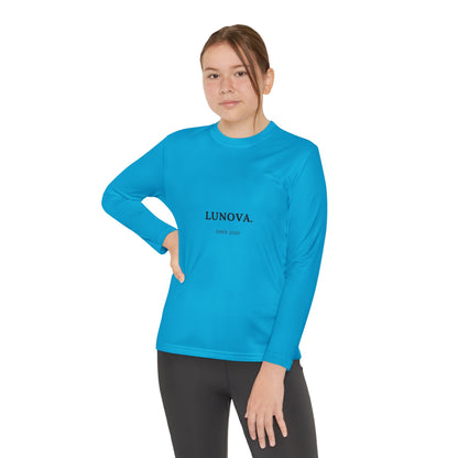 Youth Long Sleeve Tee - LUNOVA Design for Active Kids, Perfect for Sports & Casual Wear