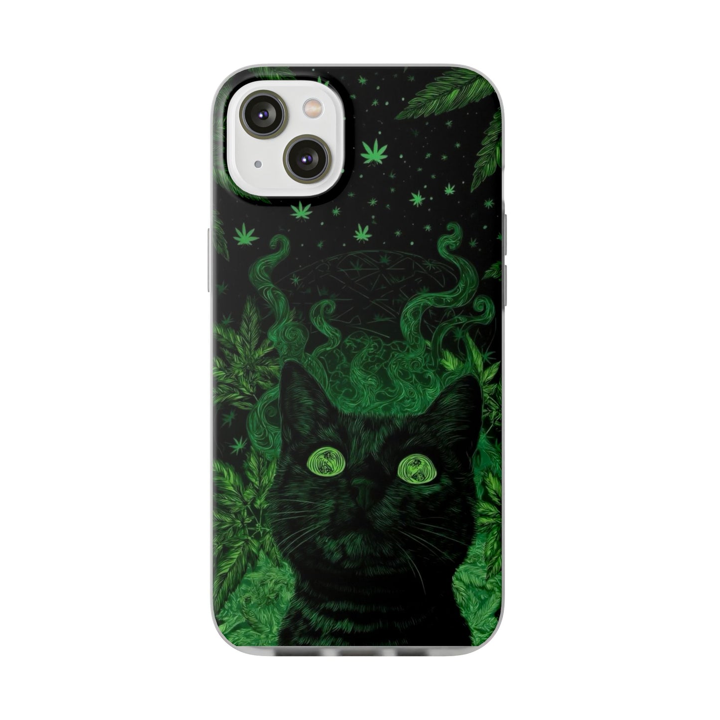 Trippy Cat Vibes Phone Case