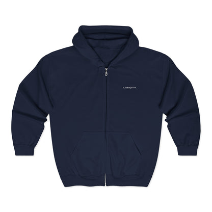 Lunova Streetwear Unisex Zip Hoodie