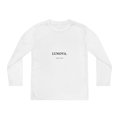 Youth Long Sleeve Tee - LUNOVA Design for Active Kids, Perfect for Sports & Casual Wear