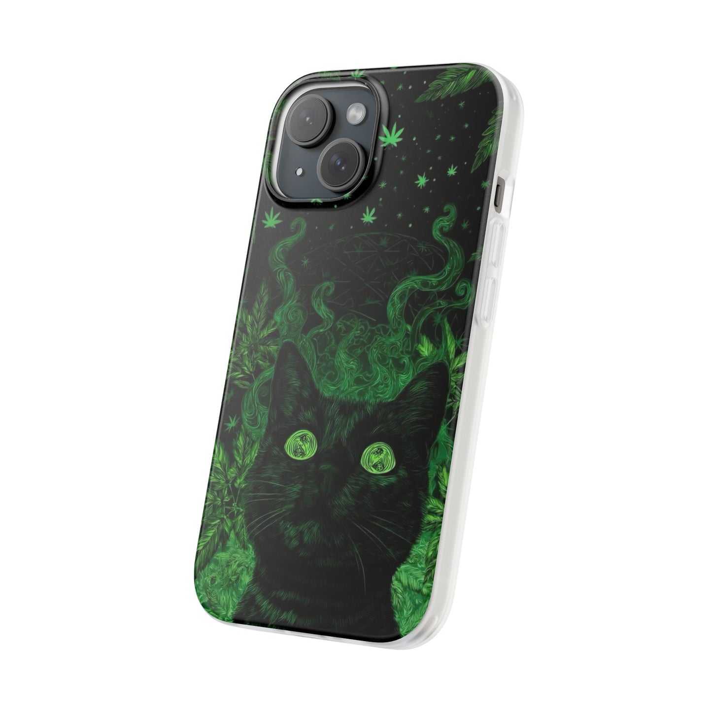 Trippy Cat Vibes Phone Case