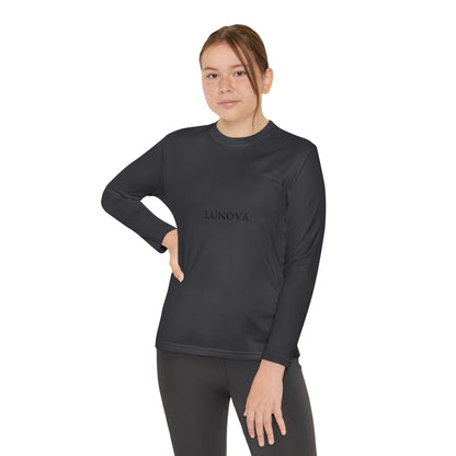 Youth Long Sleeve Tee - LUNOVA Design for Active Kids, Perfect for Sports & Casual Wear