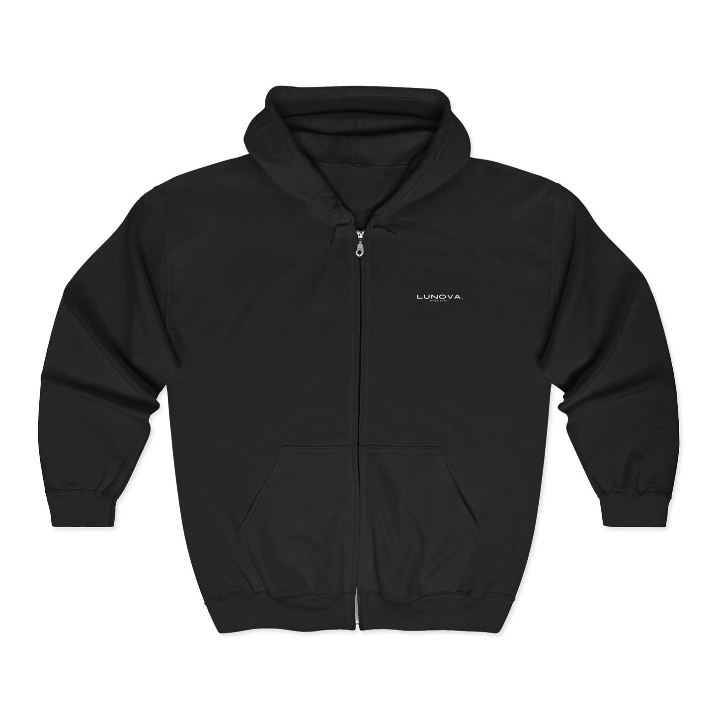 Lunova Streetwear Unisex Zip Hoodie