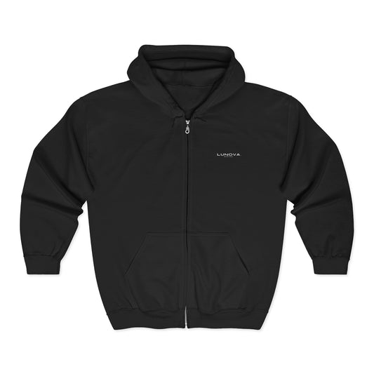 Lunova Streetwear Unisex Zip Hoodie