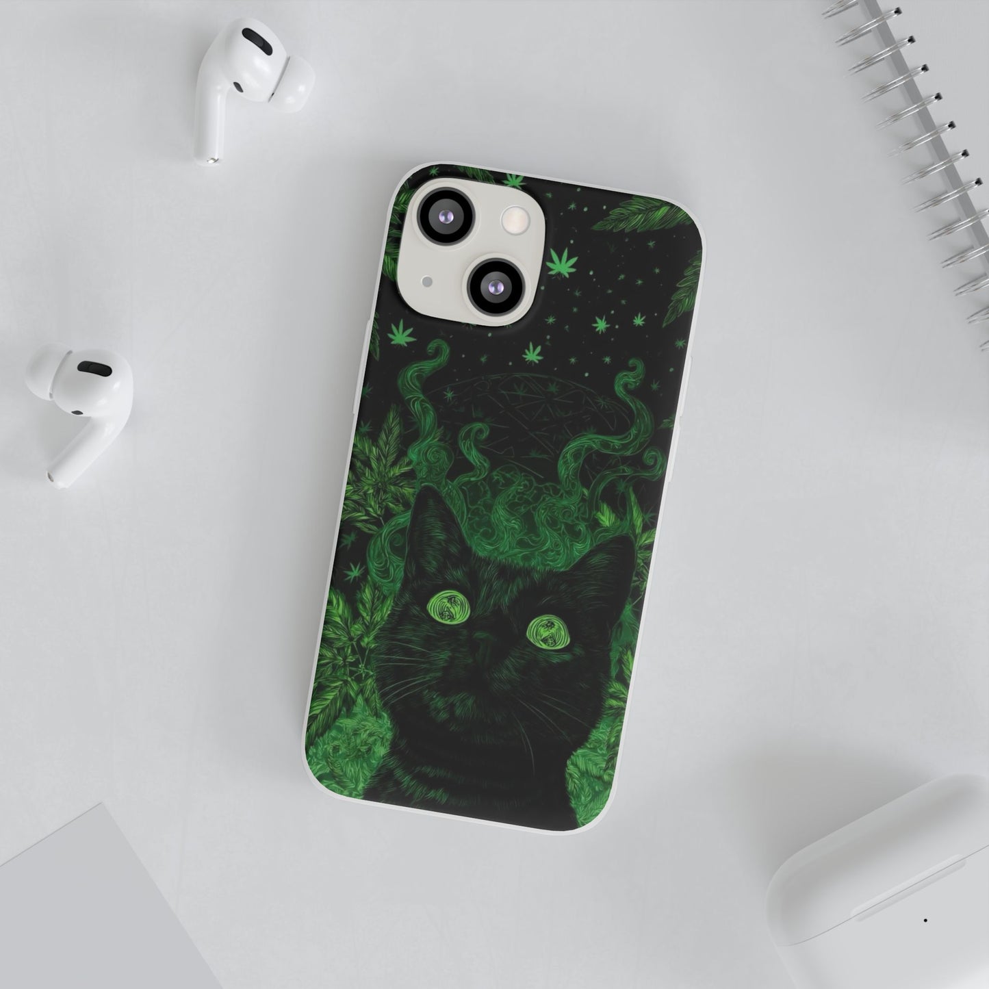 Trippy Cat Vibes Phone Case