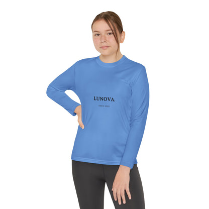 Youth Long Sleeve Tee - LUNOVA Design for Active Kids, Perfect for Sports & Casual Wear