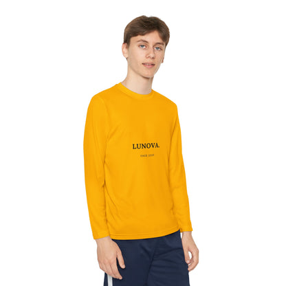 Youth Long Sleeve Tee - LUNOVA Design for Active Kids, Perfect for Sports & Casual Wear