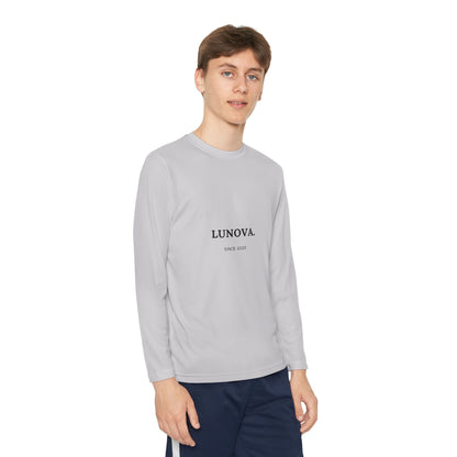 Youth Long Sleeve Tee - LUNOVA Design for Active Kids, Perfect for Sports & Casual Wear
