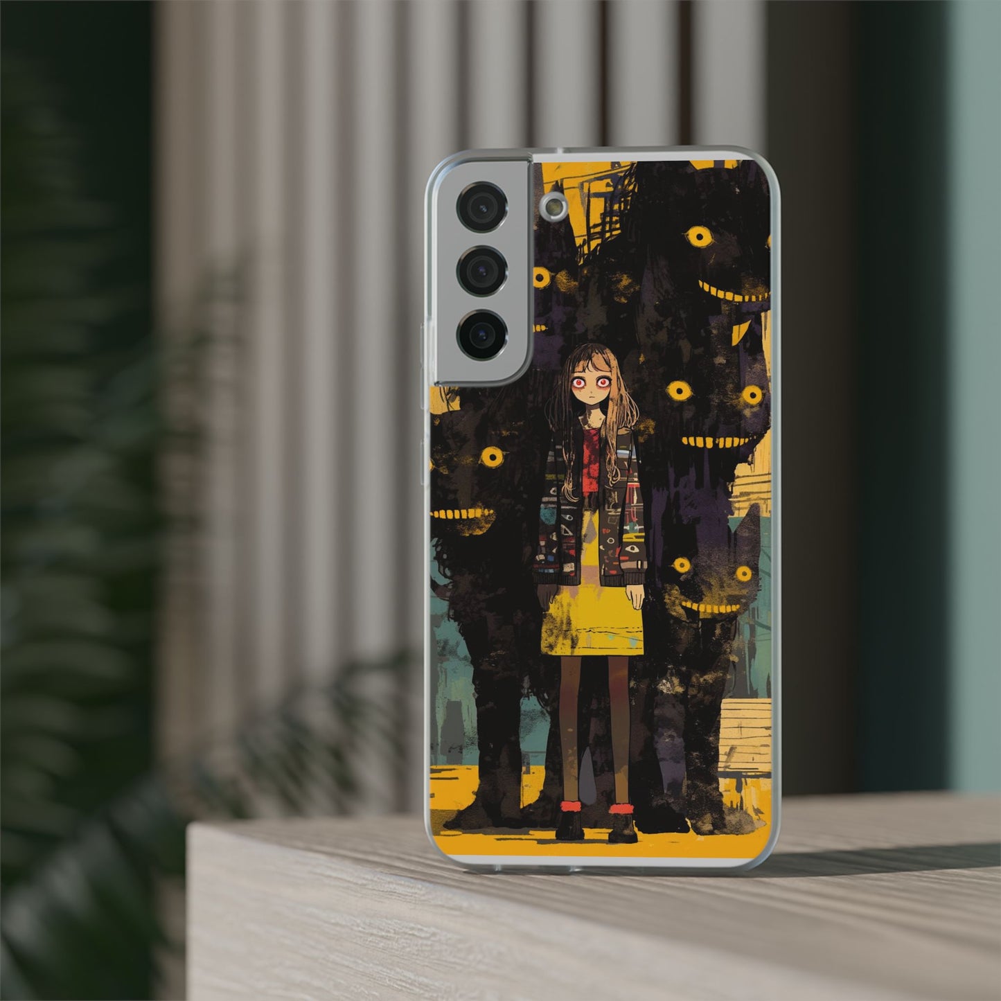 Silent Fear Phone Case